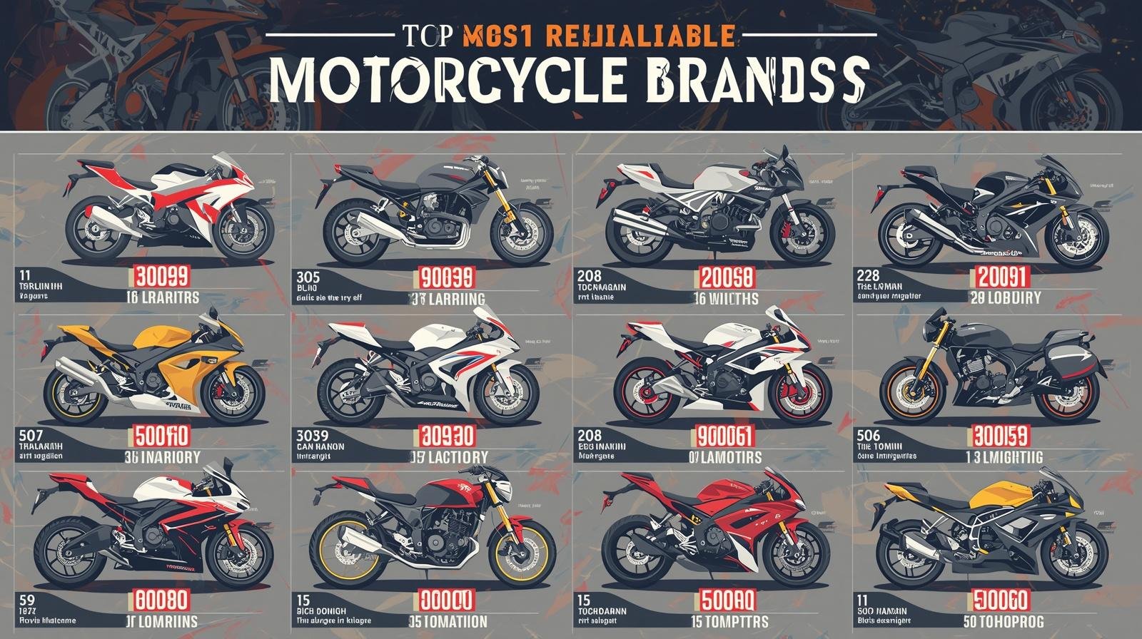 Top 10 Most Reliable Motorcycle Brands in the World
